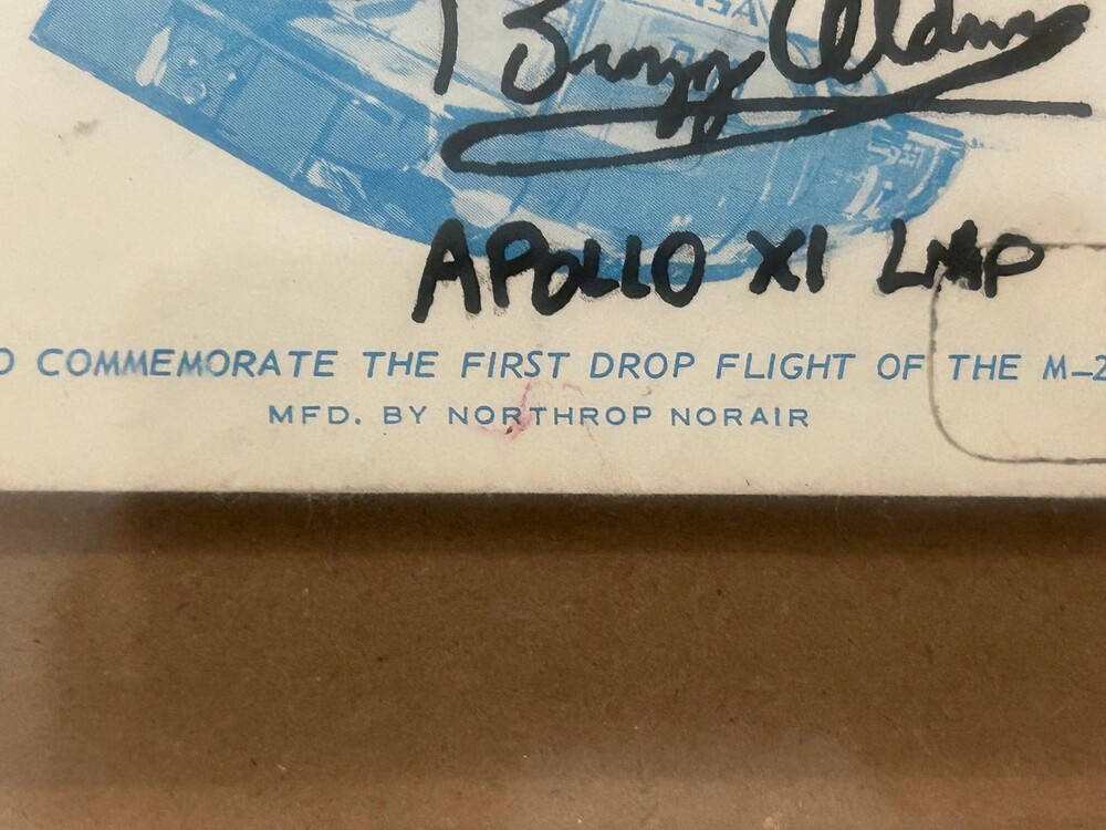 Buzz Aldrin - Signed Envelope - Picture 5 of 6